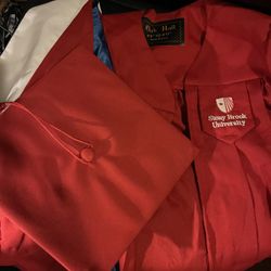 Stony Brook Graduation Gown 4'9"-4'11" LIKE NEW