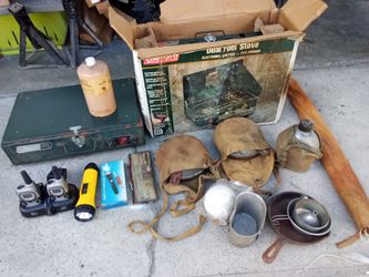 Camping  stoves  and other