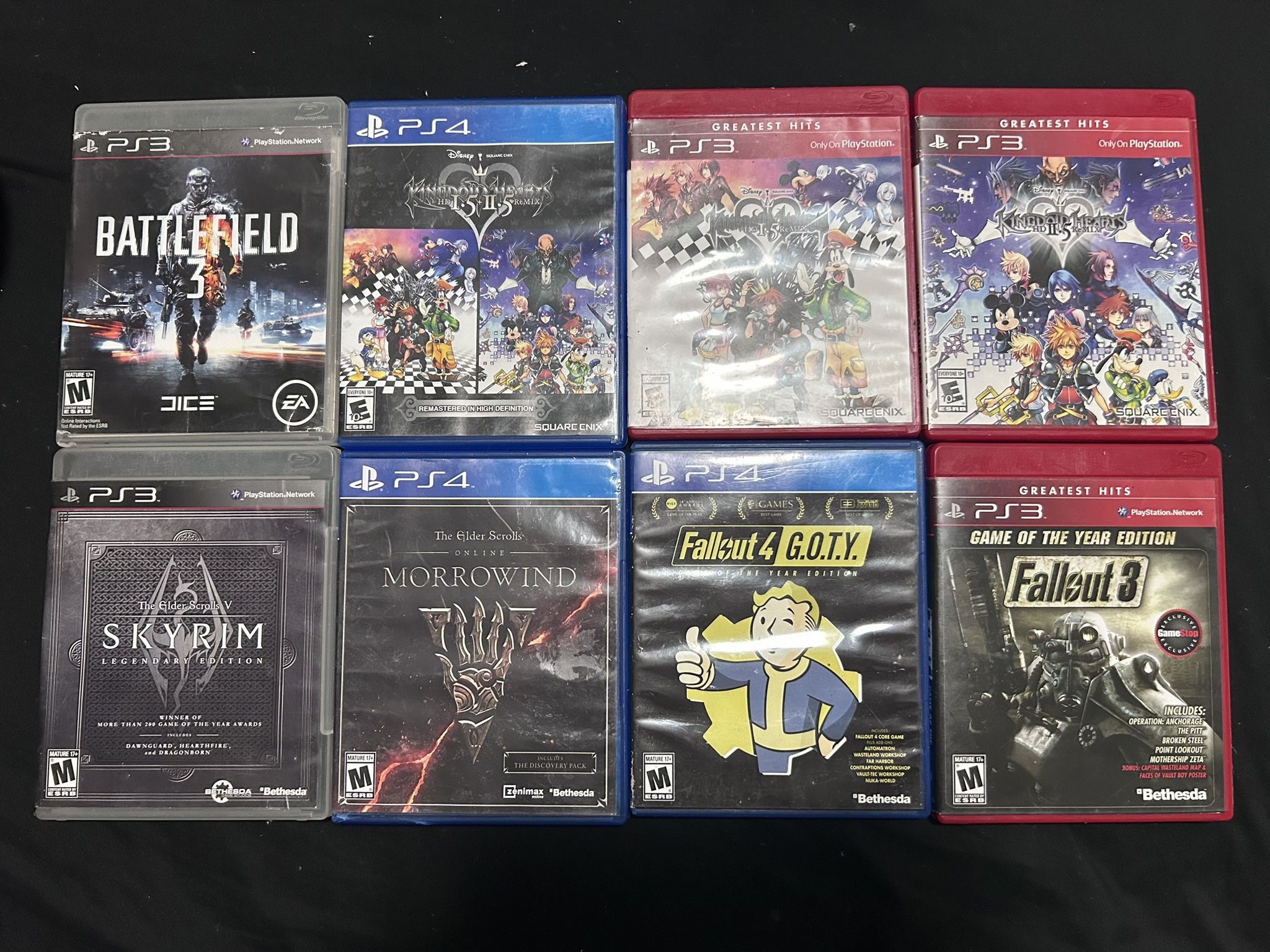 PS3/PS4 Games