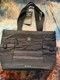 New! W Tags Hurley Bag tote Laptop case 