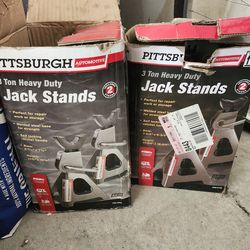 2 sets of 3 ton Car Jack Stands