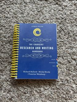 Cypress College: The Chargers’ Research And Writing Handbook