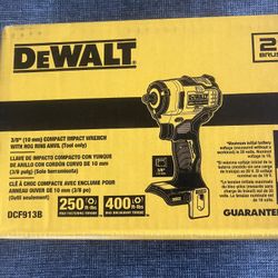 New DeWalt 3/8 Impact Wrench DCF913