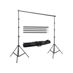 Backdrop Stand 10ft With 2 Backdrops 