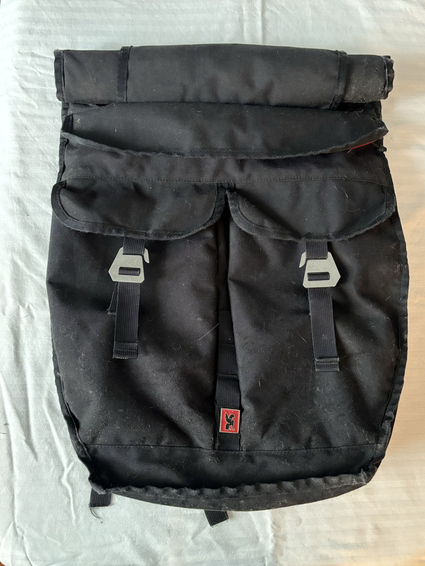 Chrome Ivan waterproof Messenger backpack HUGE