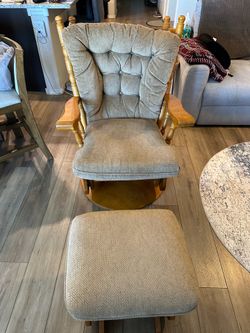 Swivel rocking chair