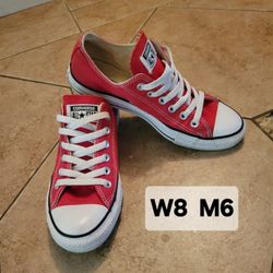 Converse All Star Shoes. Women's 8 Men's 6 Excellent Condition 