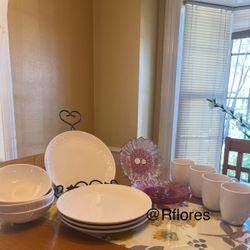 Princess House Wildflower 16 Pieces Set/ Set De 16 Piezas De wildflower Princess House 