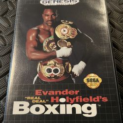 Sega Genesis Evander Holyfield’s Real Deal Boxing 