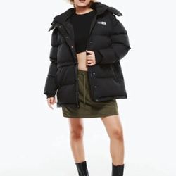 1920 Convertible Puffer Coat - Brand New with Tags - XS - Mid - Black