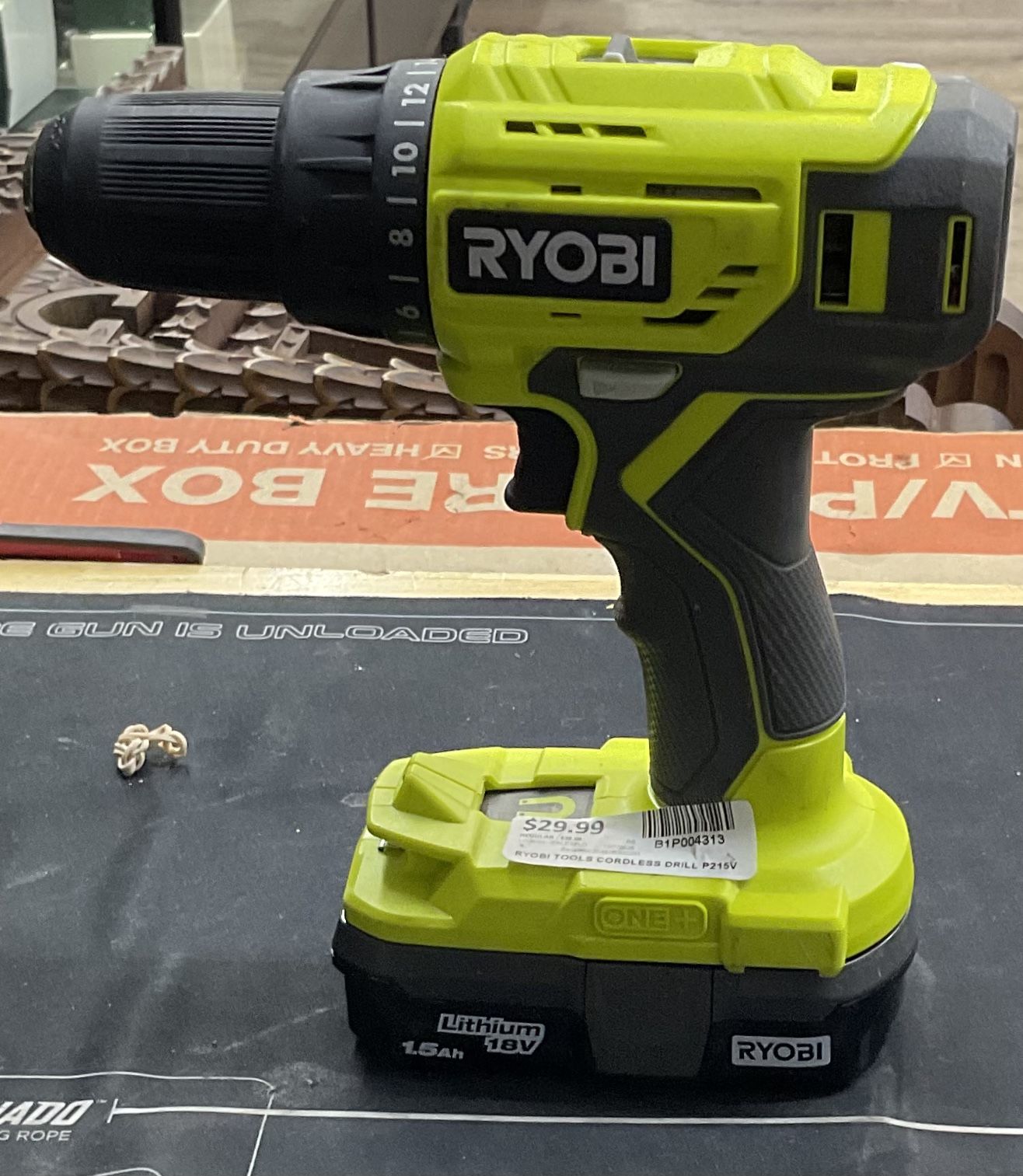Ryobi P215vn With Battery No Charger