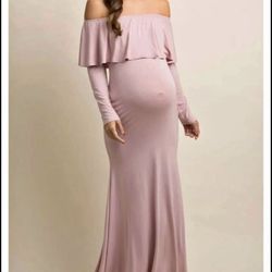 Pink Blush Dress Medium Size