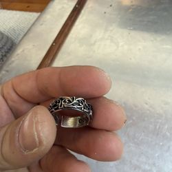 Chrome Hearts style ring – bold and stylish piece for everyday wear.