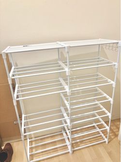 Metal shoe rack- like NEW!!!
