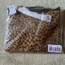 GENUINE NOSZ: CLUTCH PURSE (LEOPARDSKIN) 