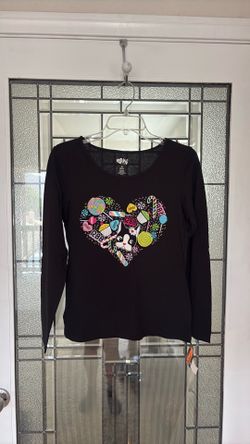 Rebecca Banban Long Sleeved Pajama or Lounging Shirt-Medium