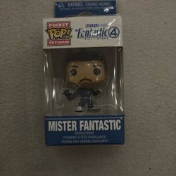 Mr Fantastic Four Mister Fantastic Keychain 