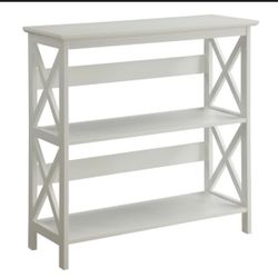 White Bookcase 