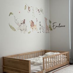 Twin Montessori Floor Bed- Natural Color 