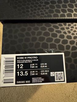 Nike Kobe Draft Day [Sealed] size 12