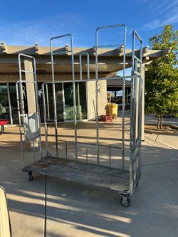 Aluminum cart, foldable