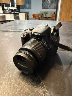 Canon EOS Rebel T5 with 18-55mm lens
