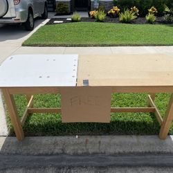 FREE TABLE WORKBENCH Curb Alert