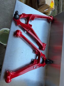 Chevy ,GMC  and Cadillac Red Powder Coated 12 pcs. Control Arms Pair