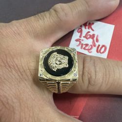 14K Solid Gold Ring For Wedding 9.6Gr Size 10