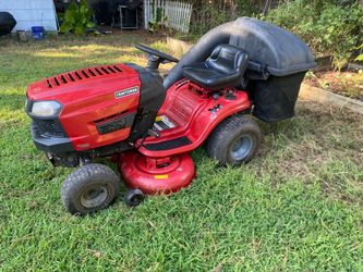 Craftsman riding mower with bagger