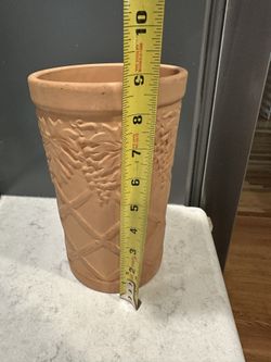 Vintage Gimignano Terracotta Wine Chiller/Planter Made in Italy