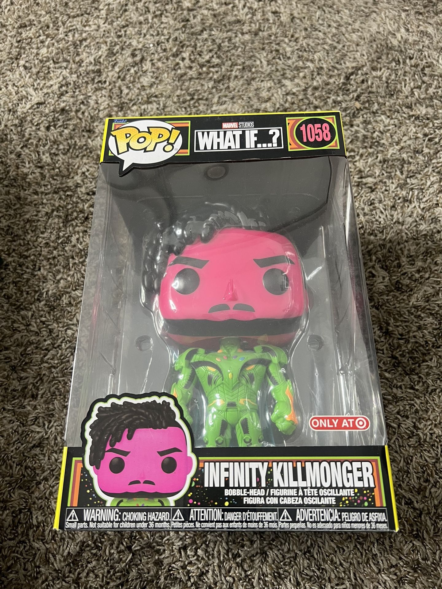Infinity Killmonger Large Funko Pop 