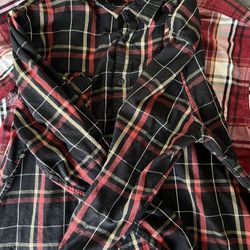 HUF Plaid Button Down Shirt 