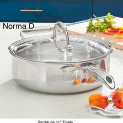 Sartén De 11” Tru-ply Nuevo En Su Caja 🌺 Princess House 🌺