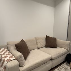 Beige sofa 