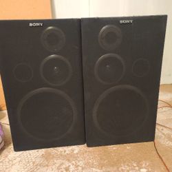 Sony 3way Bookshelf Speakers 