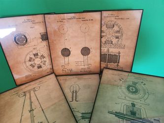 Framed Pictures Tesla