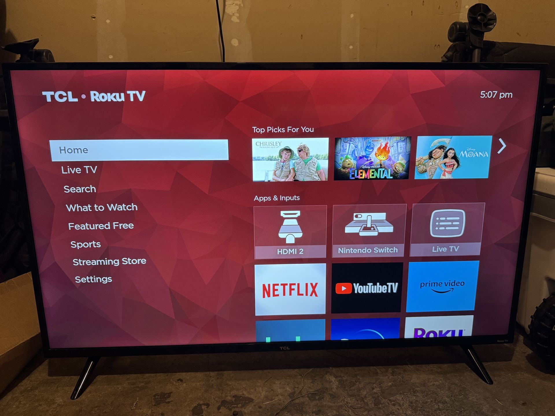 📺 TCL 50” 4K UHD Roku Smart TV (Model 50S421)
