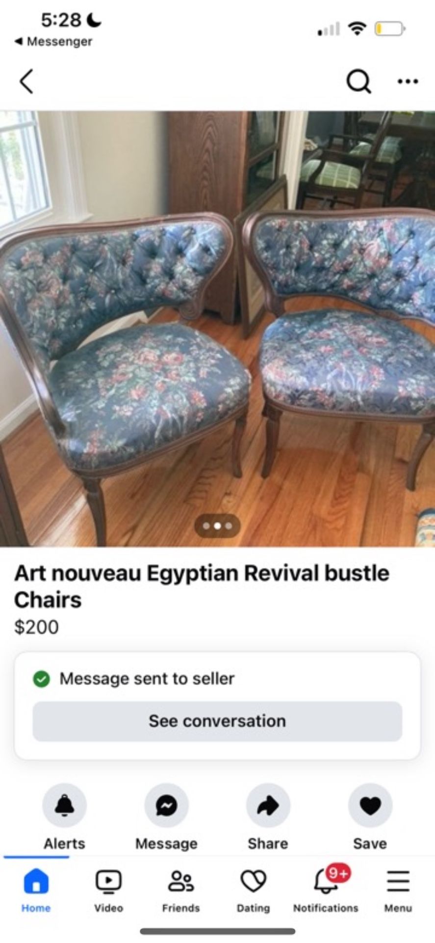 Antique Chair Set