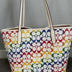2023 Coach Pride Collection Gallery Tote