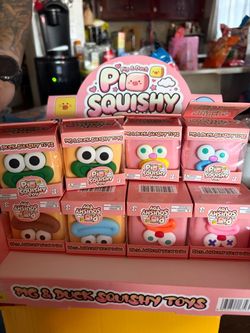 Pig & Duck Squishy cubes