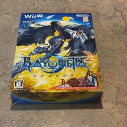 Wii U Bayonetta 2(Japanese) Limited Edition New In Box