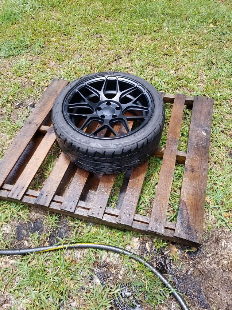 Mustang wheels and tires