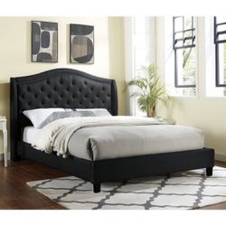 Black King Bed Frame
