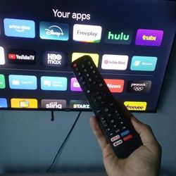 Hisense 55inch Smart TV With Universal Remote 