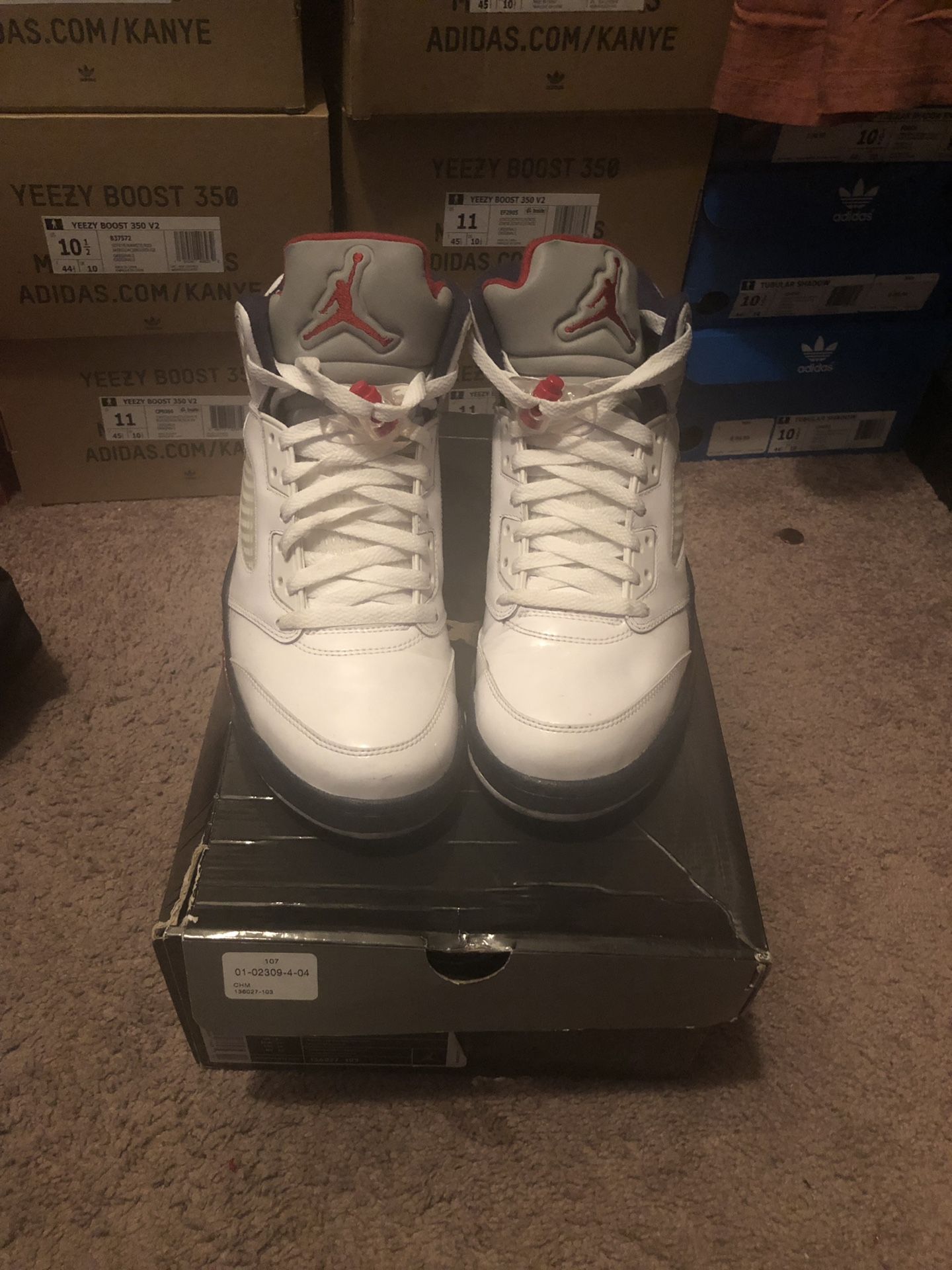 Jordan Retro 5 “Independence Day” sz 10