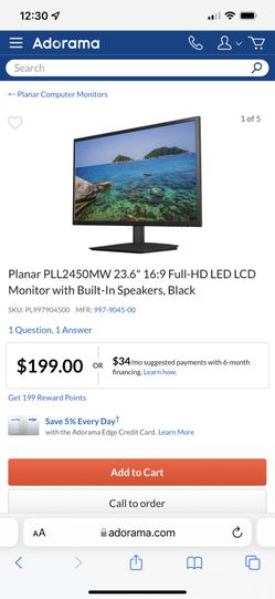 LED LCD Monitor