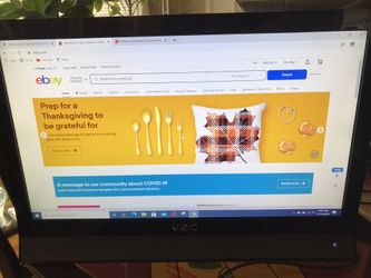 Vizio 22” monitor display