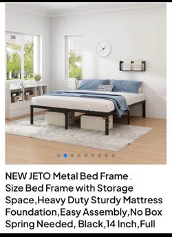 KING METAL BED FRAME