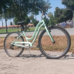 ADULT Mint Green Beach Cruiser Bike